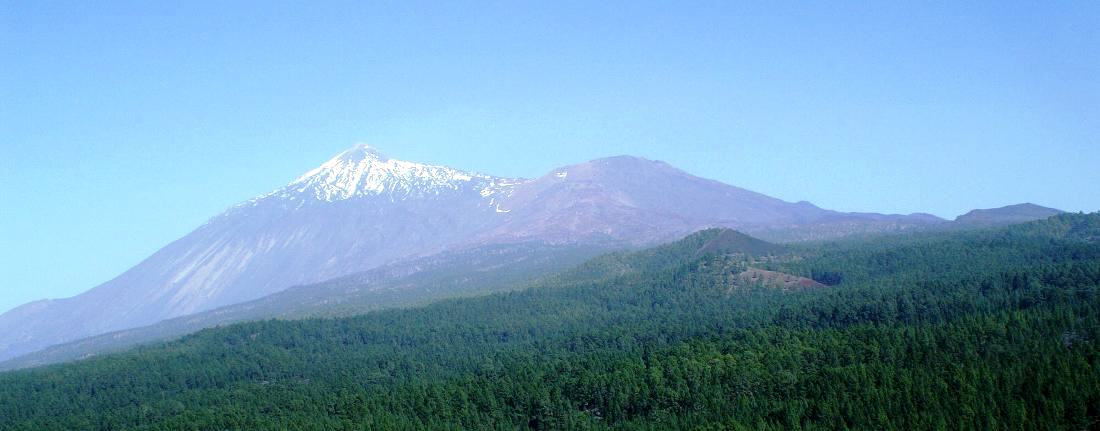 Teide-Pico Viejo desde el volcn de Arenas Negras