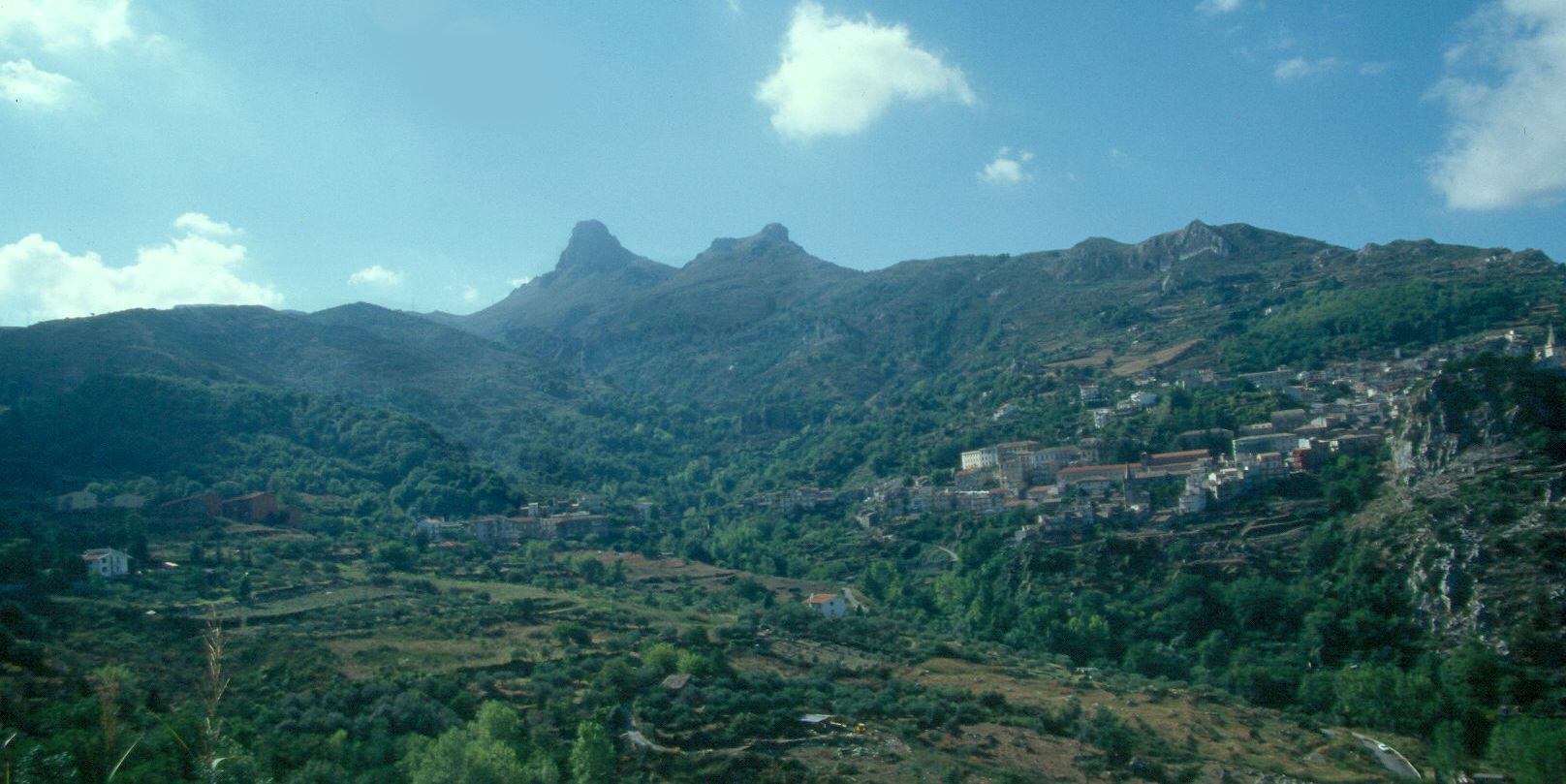 Paisaje de los Montes Peloritani