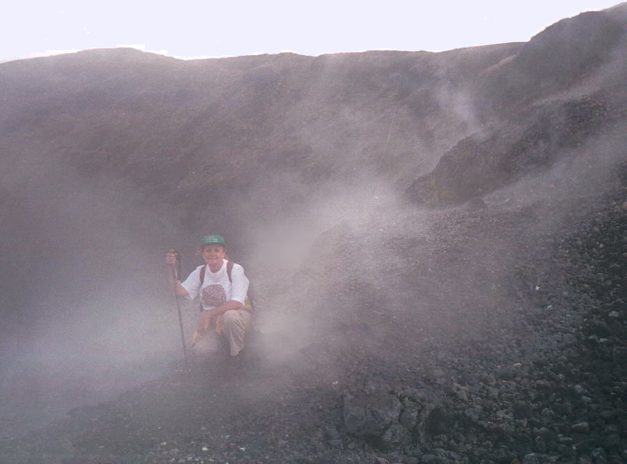 Crter del volcn Paricutn, Mxico