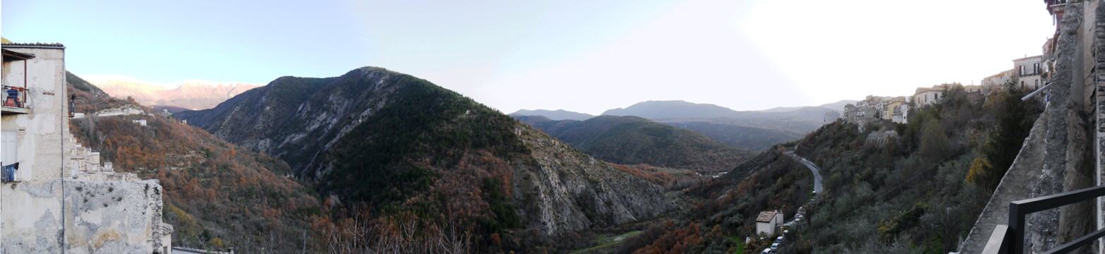 Paisaje de Pacentro
