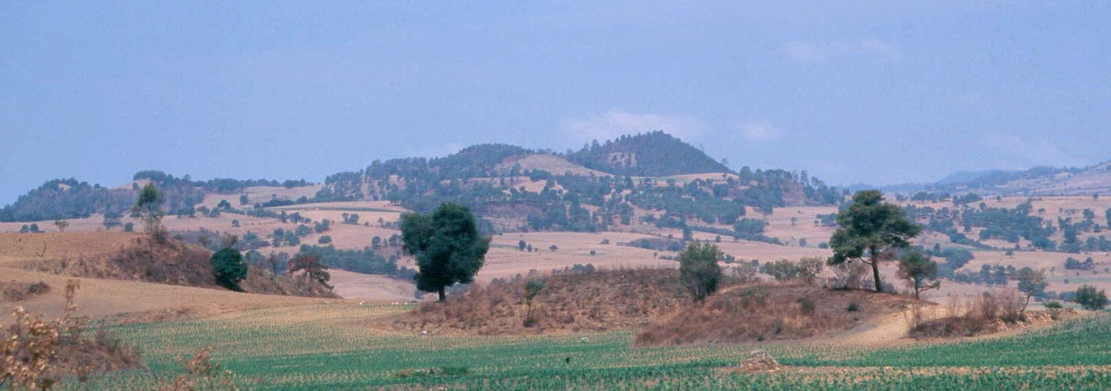 Paisaje del entorno de Cantona