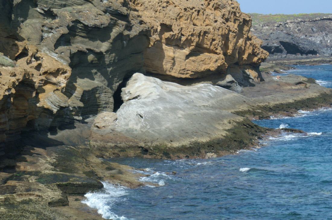 Playa fsil. Montaa Amarilla