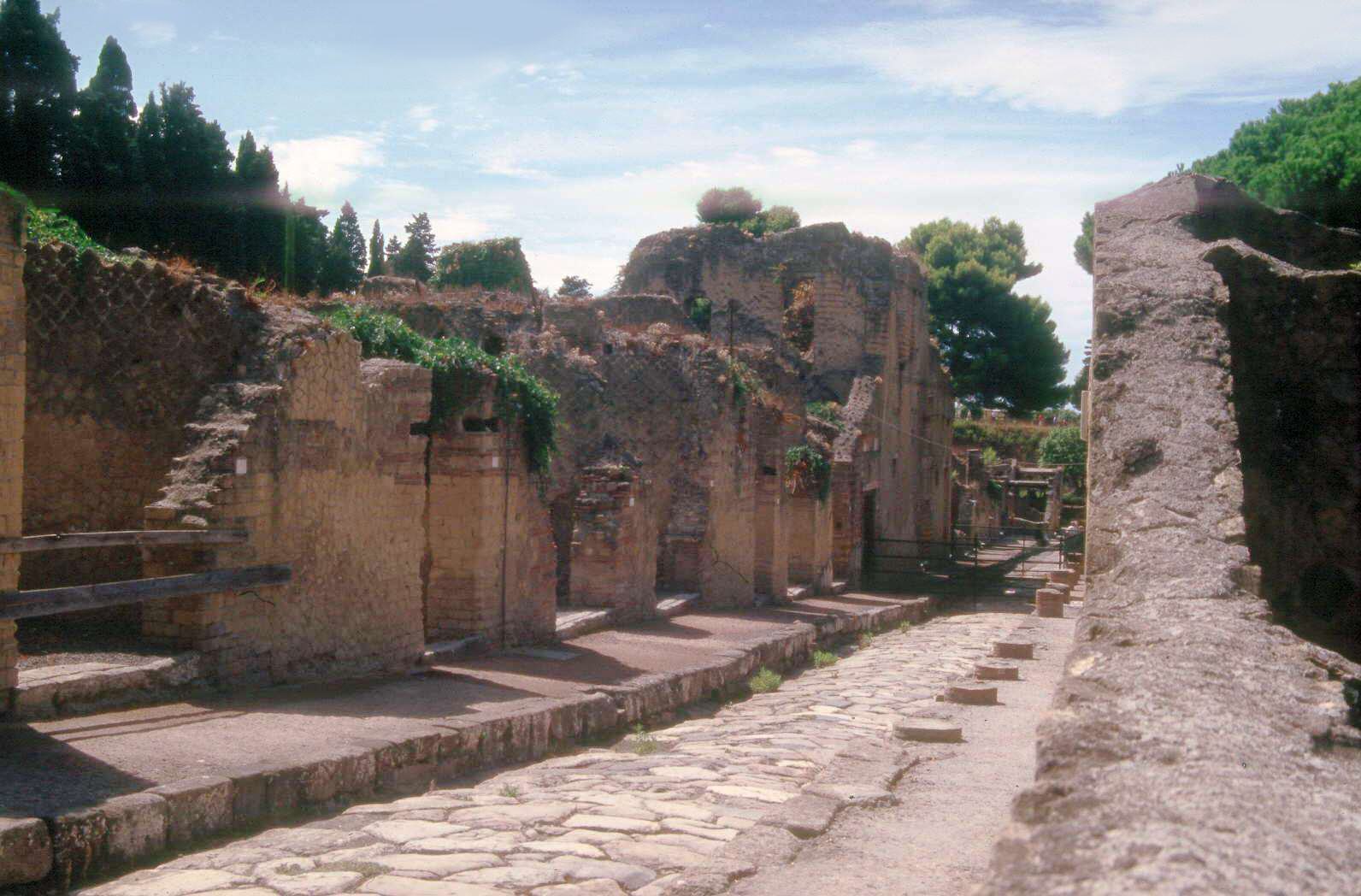 Callejn en Pompeya