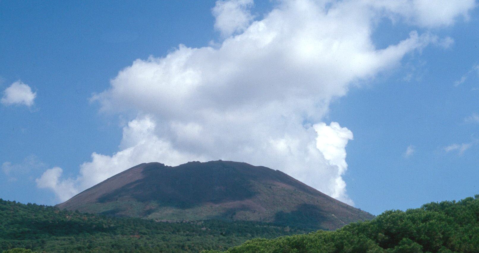 El Vesubio desde Herculano