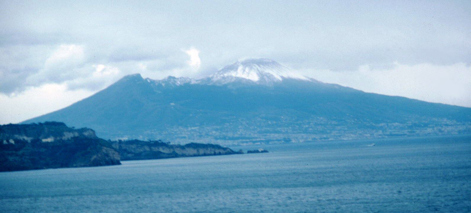 El Vesubio desde Miseno