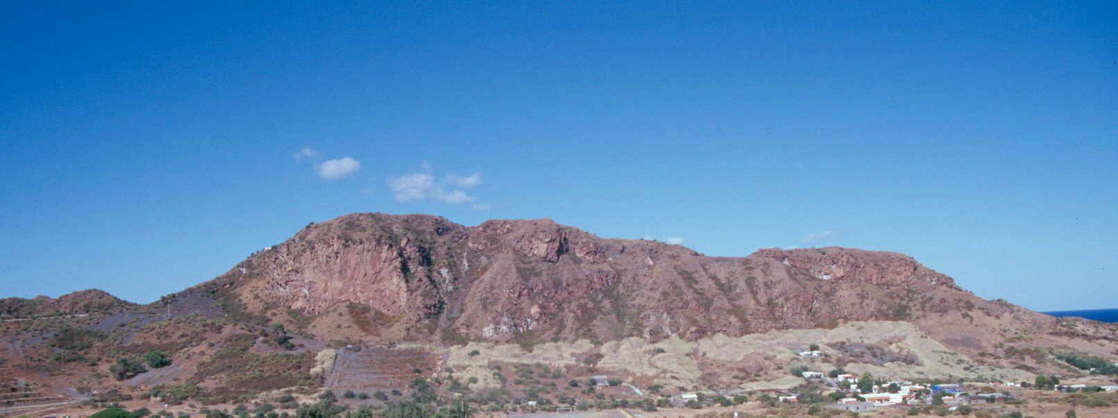 Lavas de la fase Lentia en Vulcano