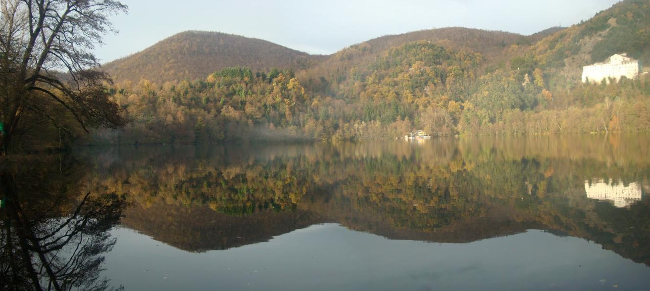 Lago Grande y abada