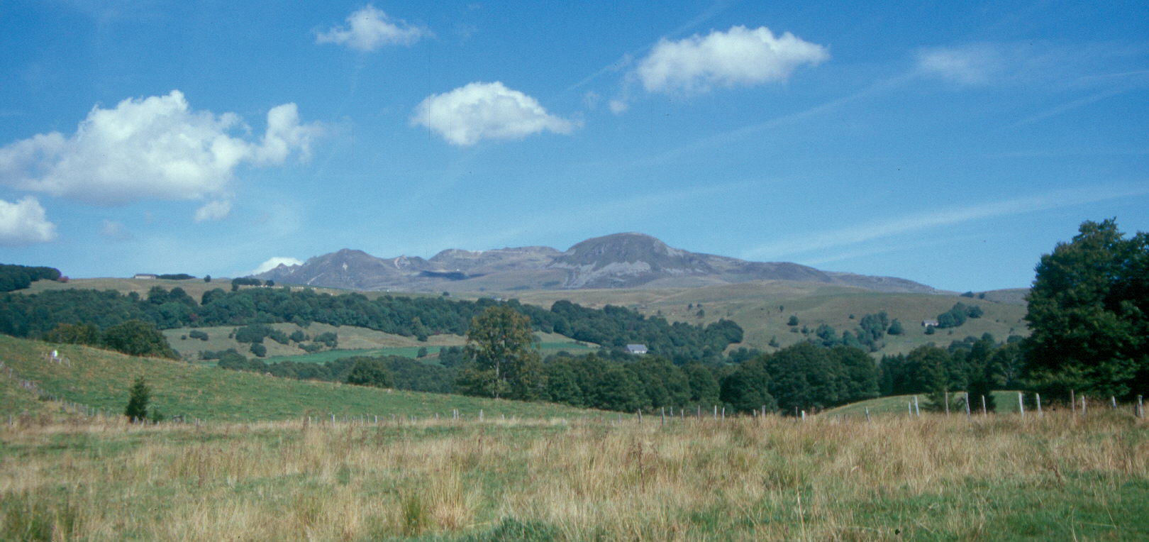 Paisaje del Macizo de Mont Dore