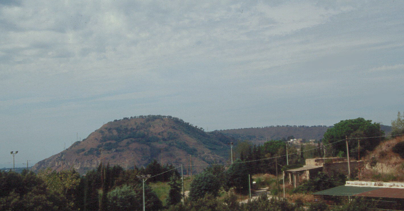Il Monte Nuovo. Hizo erupcin en 1538