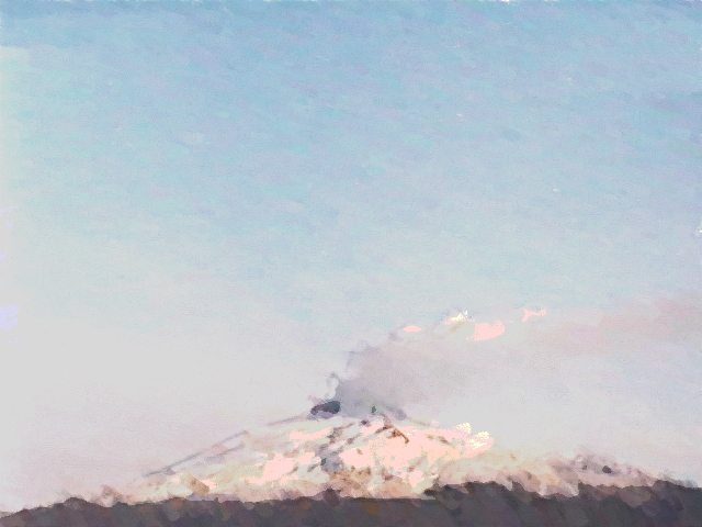 Pulsa y vers el Etna en erupcin
