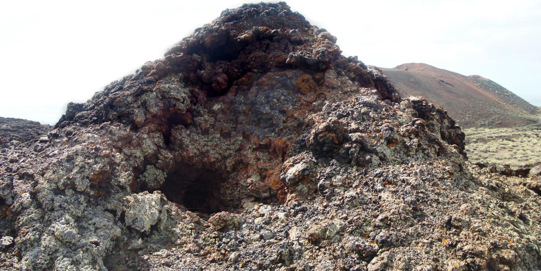 Boca de ermisin en un hornito