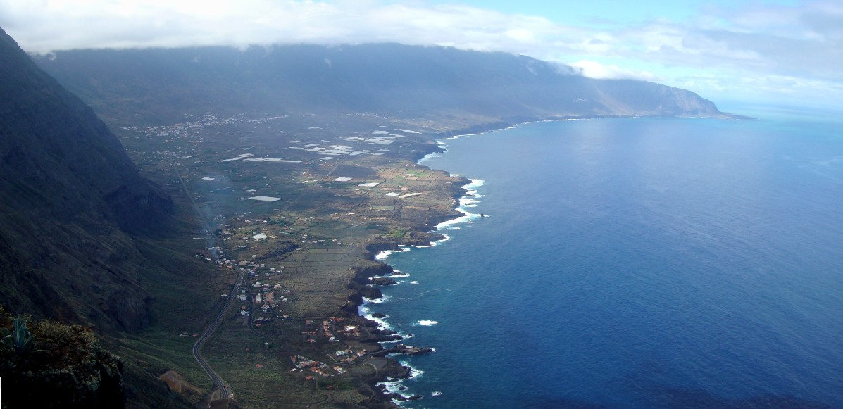 El Golfo, Frontera y Punta de La Sal