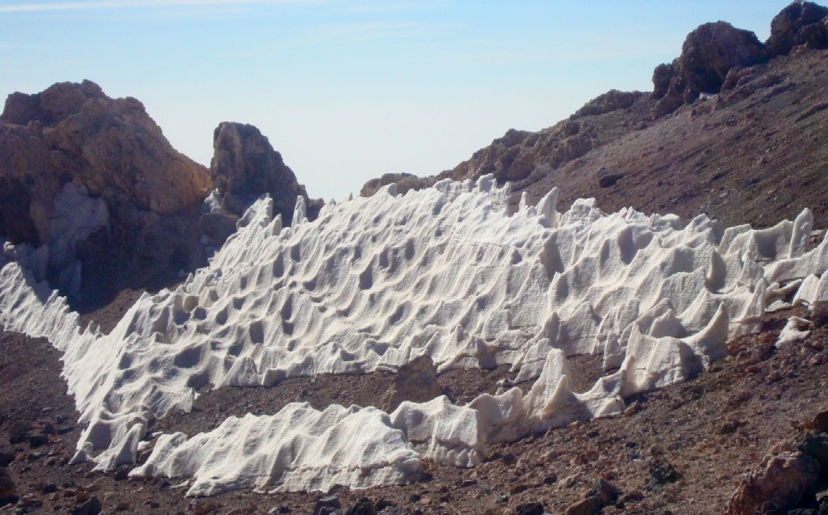 Penitentes del Teide