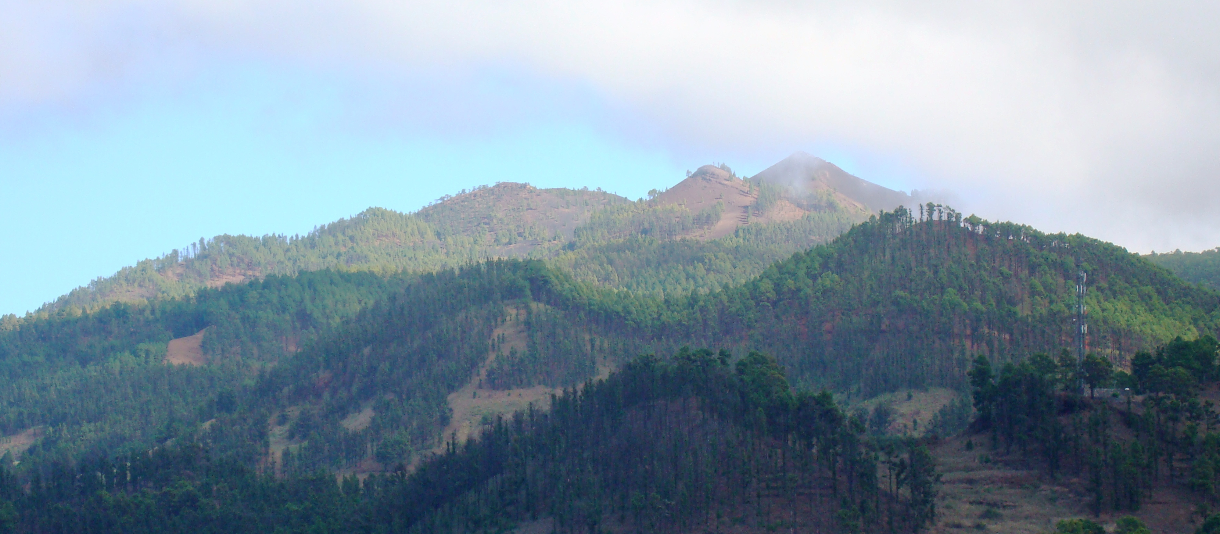 Cumbre Vieja desde Fuencaliente