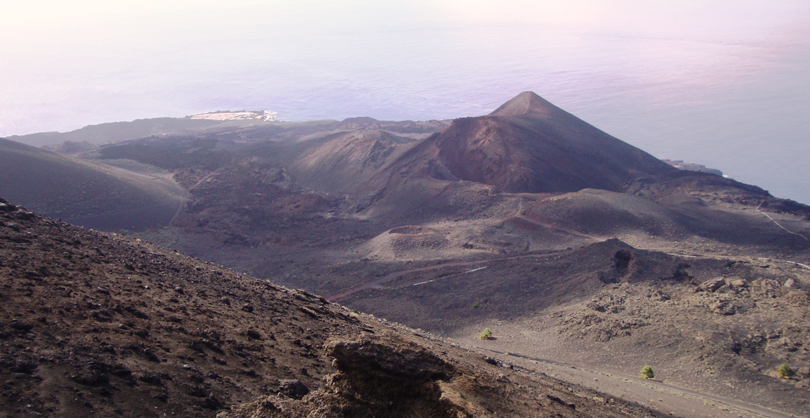 Panormica del volcn Tenegua