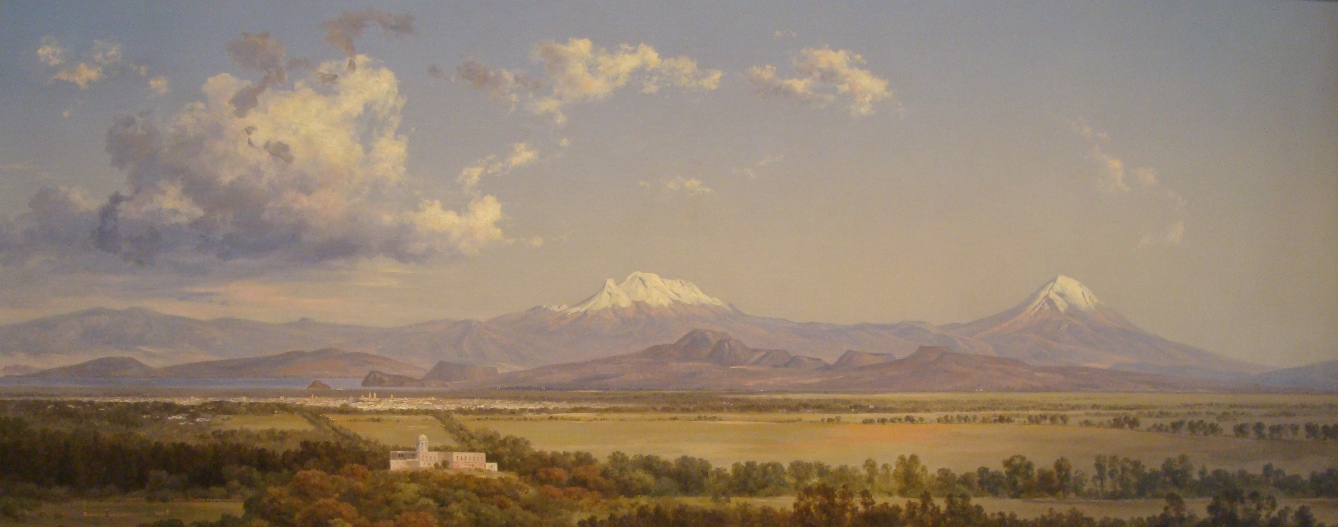 El valle de Mxico y sus volcanes. Museo de Arte Contemporneo