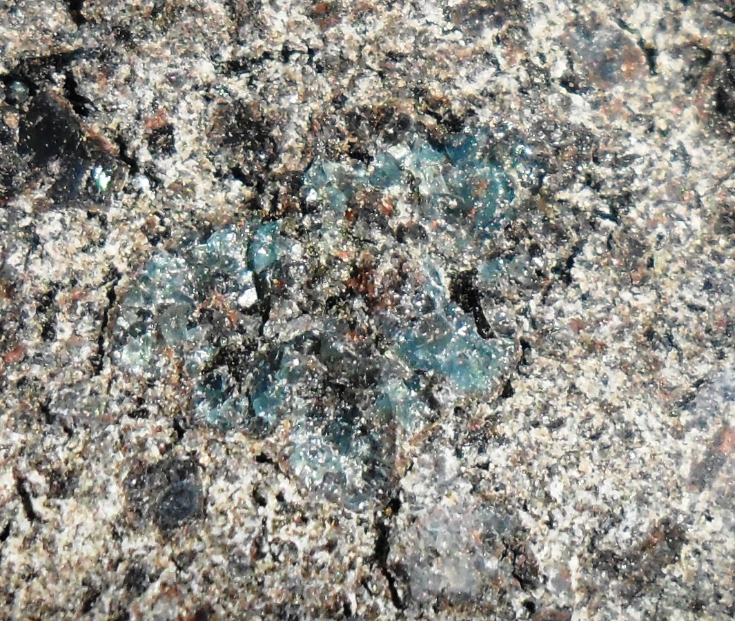 Cristales de azurita. Tamao medio 4mm